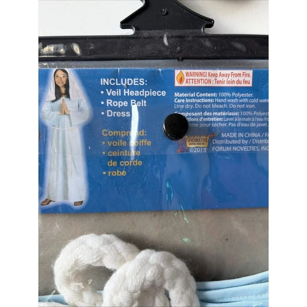 CHILDREN'S MARY COSTUME SIZE SMALL 4-6 NEW